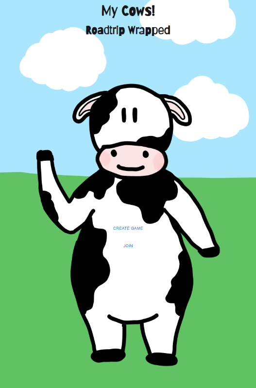 My Cows App Screen Image